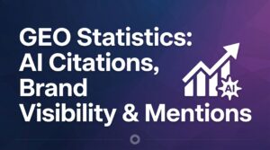 GEO Statistics 2026: AI Citations, Brand Visibility & Mentions (The Numbers That Actually Matter)